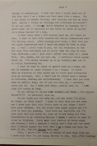 4. Butch, Trans letter to Del and Phyllis on how to be straight-acting_5412